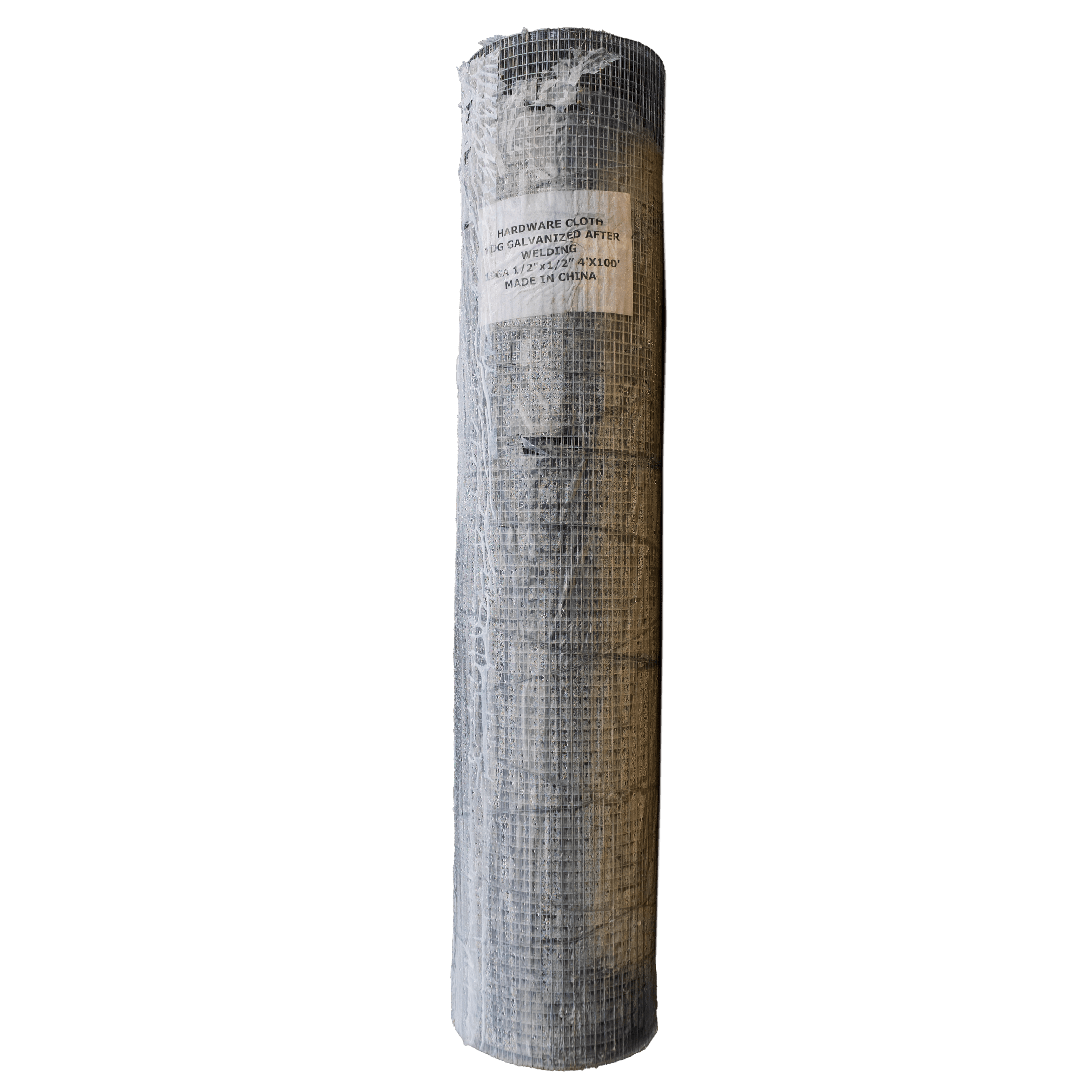Earth Savers Gopher Wire 19 Gauge Hot Dipped Galvanized Hardware Cloth 1/2" X 1/2" 4' X 100' | GP4X150G
