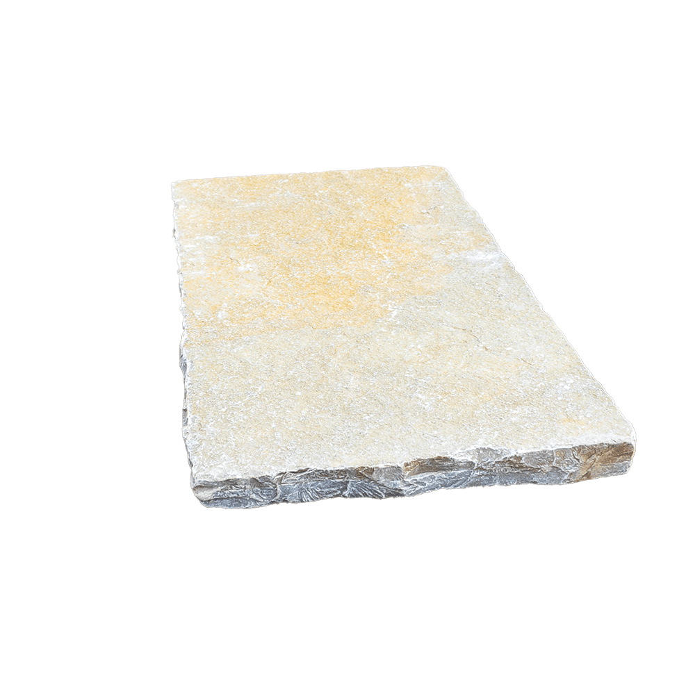 ANTIQUE YELLOW - ROCKFACE - 12" X 24" X 1-1/4" (S)