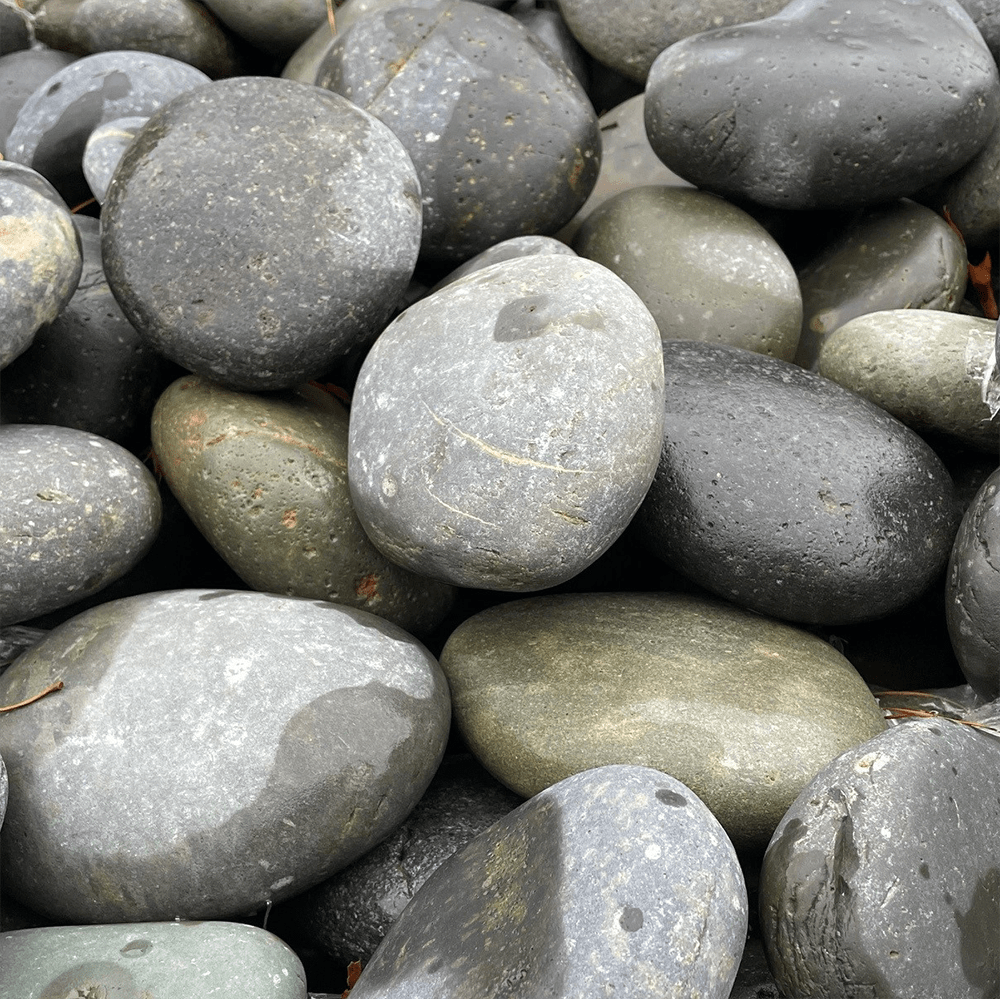 Mexican Beach Pebbles, 2" - 3", Pallet