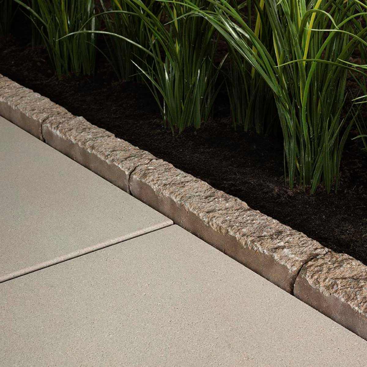 Techo-Bloc Pietra Splitface Edgestone, Chestnut Brown | 000452