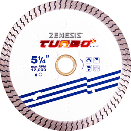 Zenesis General Purpose, Turbo Rim Blade, 5.3" Dia | 0608UDZBY1-2