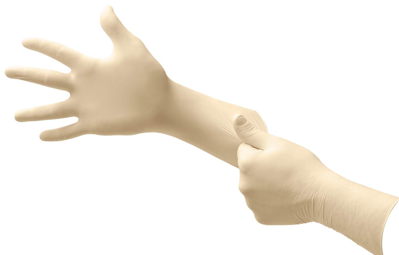 Micro-Touch Premium Medical Examination Gloves, X-Large Nitrile Cream | 9205PFXL