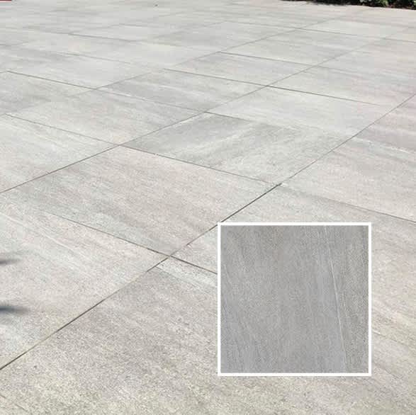 PIETRA DI VALS PORCELAIN PAVER 3CM 176 SF/ PAL 8 SF/ BX 4 SF/ EA 24" X 24" X 1-1/8"