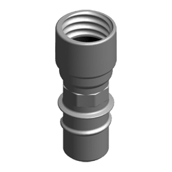 Swivel Extension, 12" Male Swivel x Female Swivel Ductile Iron | 87112_alt