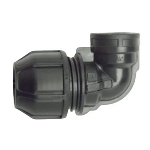 Sch 40 PVC 90 Degrees Elbow 2" x 2" Compression x FNPT | 77-32088