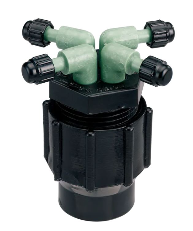 Hydro 4-Port Full Flow Drip Manifold | 7025