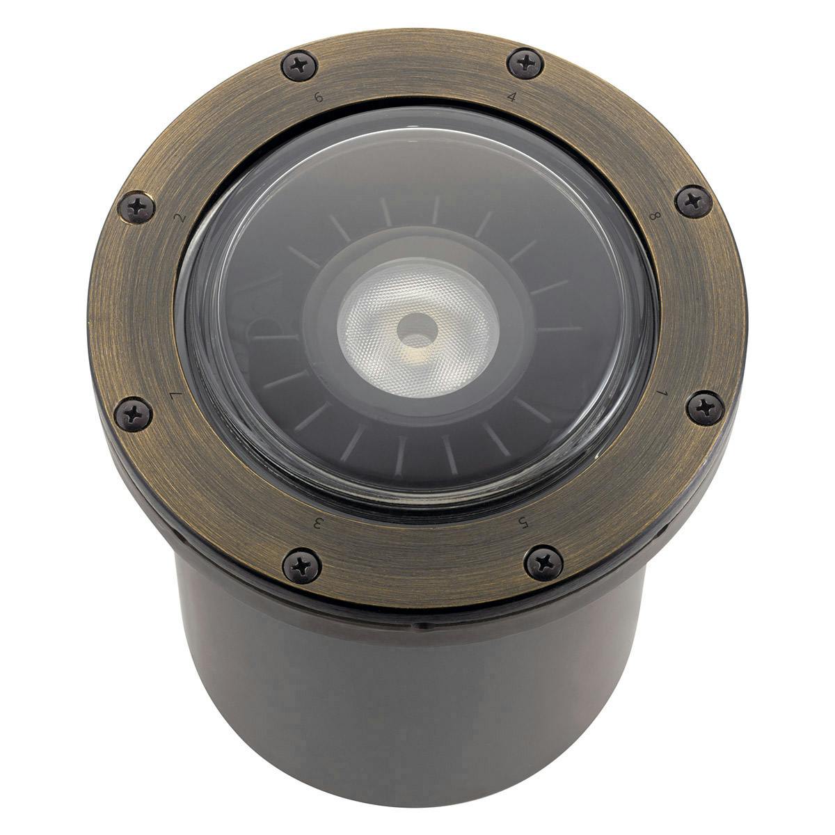 Kichler Well Light LED Vlo 27K Brass | 16023CBR27