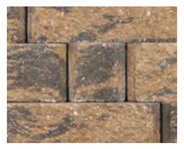 PAVESTONE HARINGTON 3 PIECE OZARK RETAINING 30 SF PER PALLET 6" X 3 PC