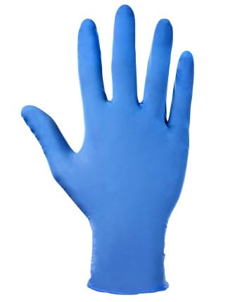 Suretouch Disposable Gloves, X-Large Nitrile Blue | 4522PFXL