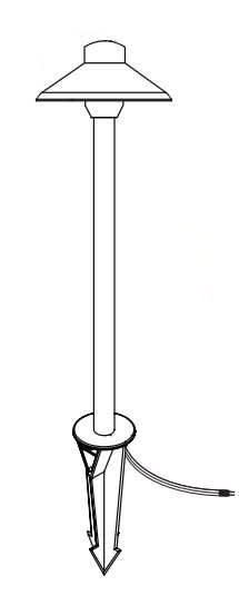 Alliance Outdoor Lighting L-Bi-Pin Lamp, Area Light Hat