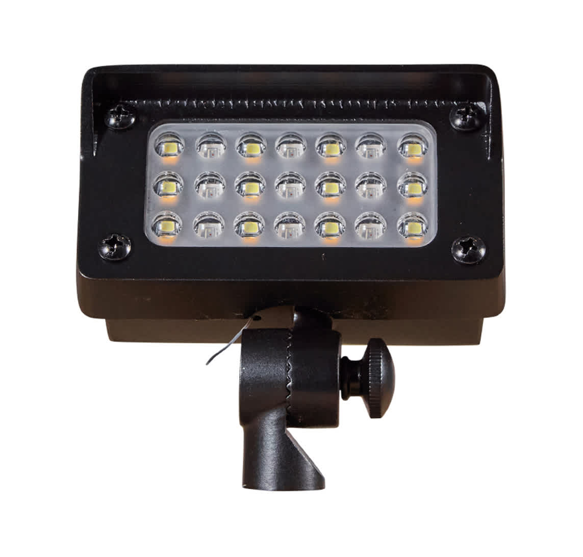 Alliance FLood Light Integrated W/Color, Black | FL50-BT-BLK