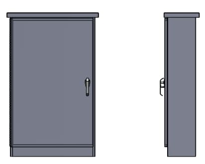 All Spec Vandal Weather Resistant Controller Enclosure | AS-CT-D-SS