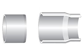 Perforated Sewer Pipe, 8" x 20' PVC BE | KB-3520P