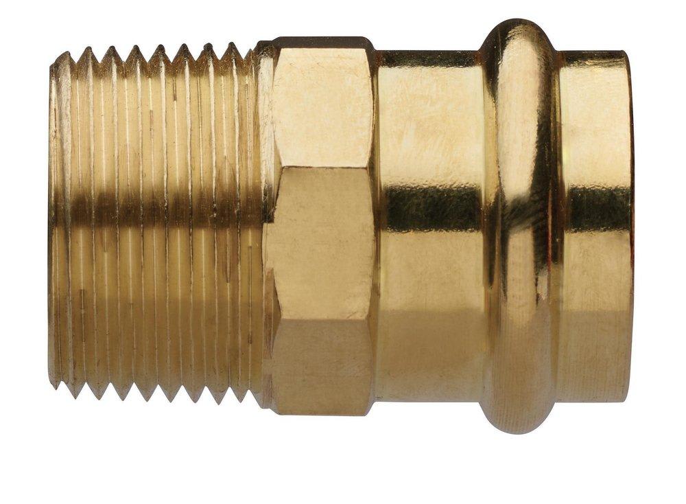 Adapter Press x Male Lead Free Brass 1" | FNW5V0076G