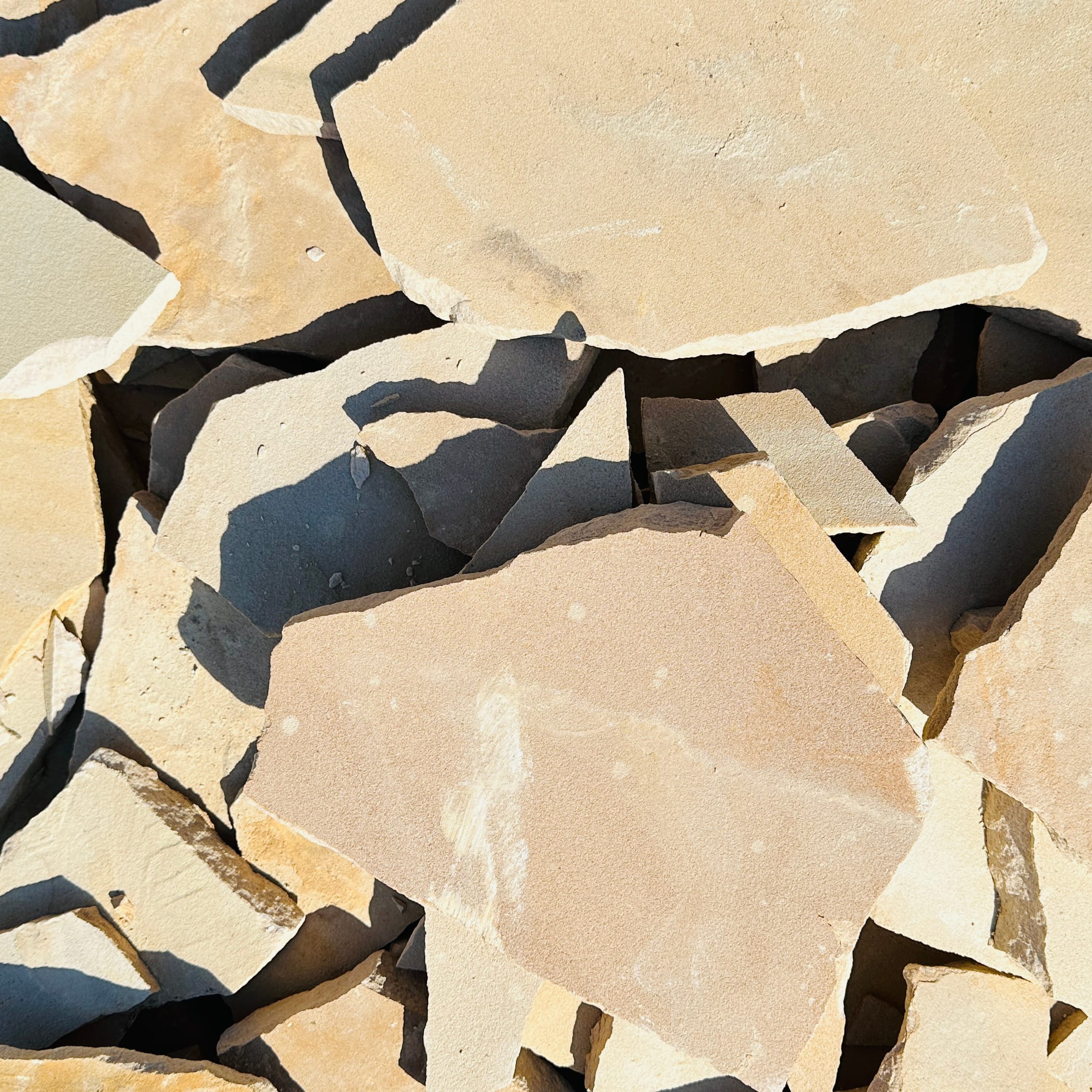 ROSA FLAGSTONE PATIO GRADE 1"-2" 1" - 2" THICK PER TON 1" - 2"