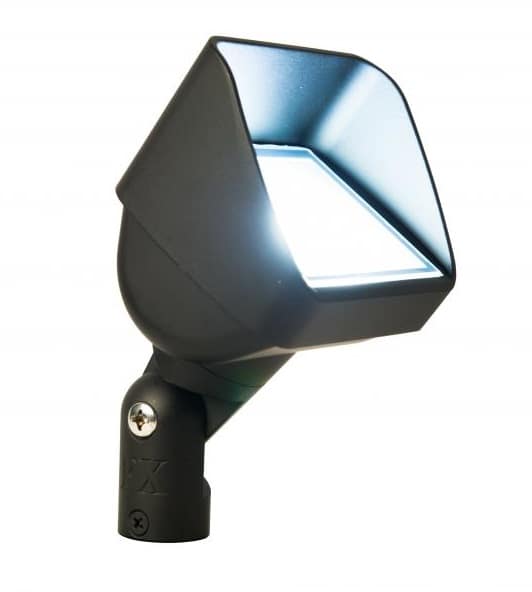 FX LC ZD 6 LED Up Light, FLat Black | LCZD6LEDFB