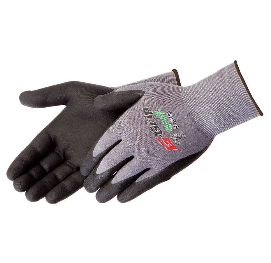 G-Grip Cut Resistant Gloves, Medium Microfoam Nitrile Gray/Black | F4600M