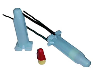 Splice Kit, 2 Blue Pre-Filled Pure Silicone Body w/ 3M Red/Yellow Wire Nut | GDBRY6-10