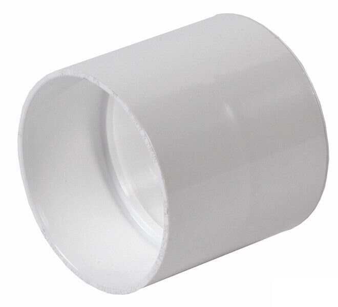 Sewer and Drain Coupling, 3" Hub x Hub PVC | 3P05_alt