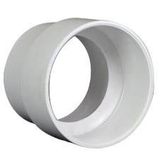 Sewer and Drain Reducer Coupling, 3" x 4" Hub x Hub PVC | 4P07_alt