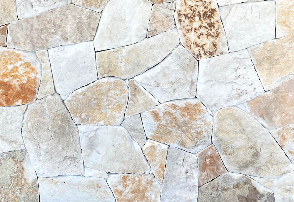 ROCK FACE VINTAGE THASOS THIN VENEER FLATS