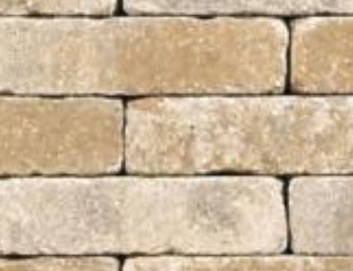 PAVESTONE RUMBLED WALL SAND BLEND 31 SF PER PALLET 4"