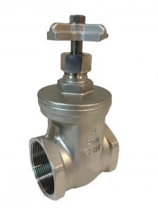 Leemco Gate Valve Stainless Steel 3" FPT | LGT33SS304X