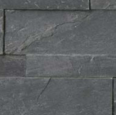 Splitface Panel, Quartzite, 6" X 24", Desert Black