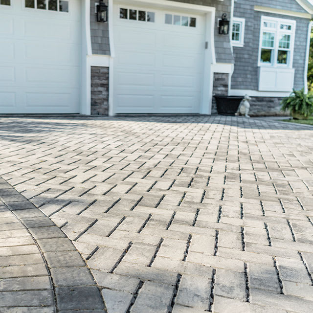 NICOLOCK ECO-RIDGE PAVER GRANITE CITY BLEND - PREMIUM - 100 SF/ PALLET - 320 EA/ PALLET - 8 LR/ PALLET 80MM