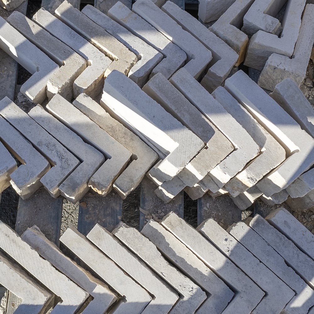 Dover White Corners Natural Stone