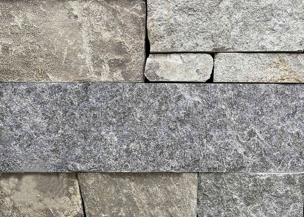 NTV COYOTE GRAY UNIFORM LEDGE CORNERS THIN VENEER 50 LF/ PALLET