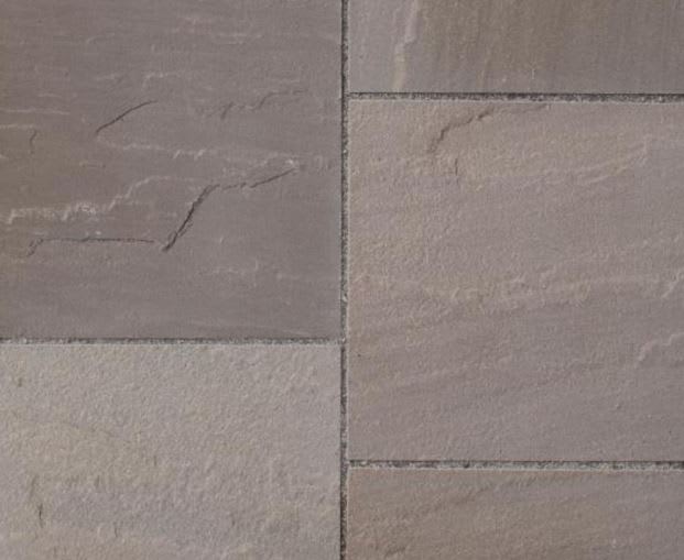 SLATE GREY ROCKFACE TREADS OAKVILLE STONE 1 EA - 7 SF / 1 PALLET - 126 SF (18 EA) 14" X 72" X 2"