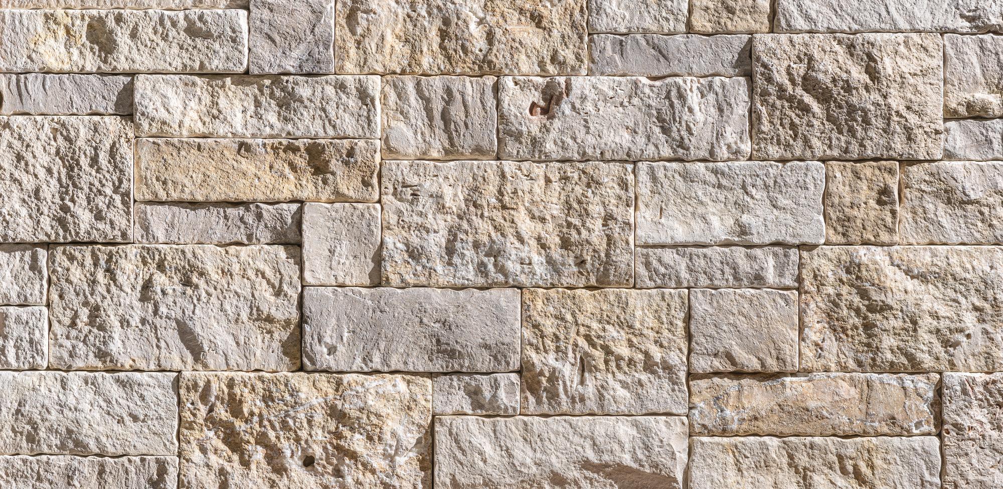 OWS DRESSED ASHLAR LAFAYETTE FLAT SMALL BOX - OLD WORLD STONE VENEER - FOUNDATION SERIES 4.736 SF