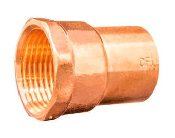 Adapter 1/4" Copper Female C x F 1/4" | 2216_alt