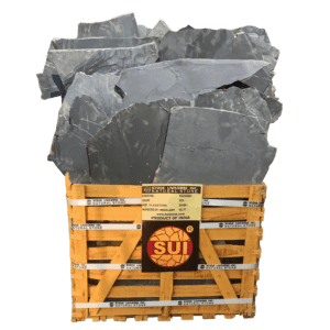 FLAGSTONE SAND BASE BLACK SLATE SAND BASE BLACK SLATE (SLATE) 2"