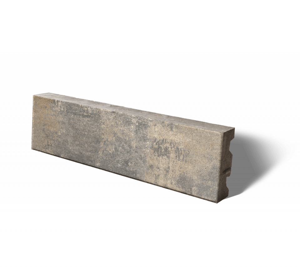 UNILOCK U-CARA SMOOTH HALF/CE CRN FOSSIL 1 LAYER 9.03 SF/ 1 PALLET 45.15 SF- 5 LAYERS - FOSSIL