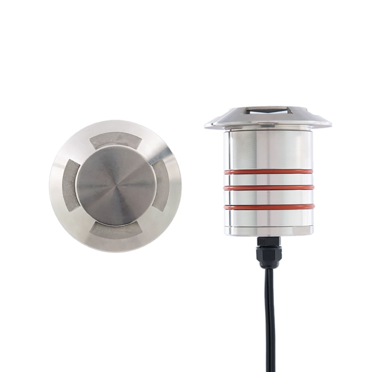 WAC Quad Directional In-Ground Light Ss | 2101-27SS
