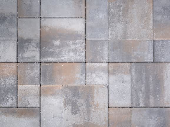 CALSTONE MISSION 6X12 G/C/T 105 SF/PAL - 11.67 SF/LAYER - 9 LAYERS/PAL - GRAY CHARCOAL TAN 6" X 12"