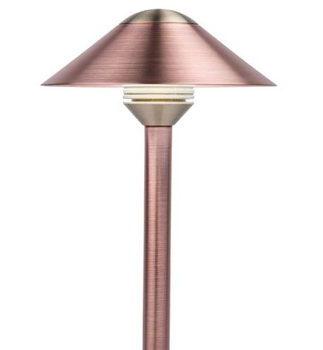 FX Luminaire DM LED Top Assembly Path Lightight Copper  | CALEDTACUGZDC18RACU