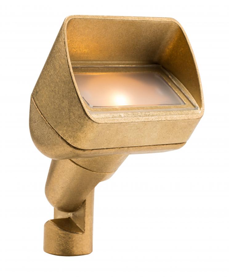 FX PB Wall Wash Luxor ZD Brass Housing Natural Brass 4.2W 2700K | PBZD3LEDBS