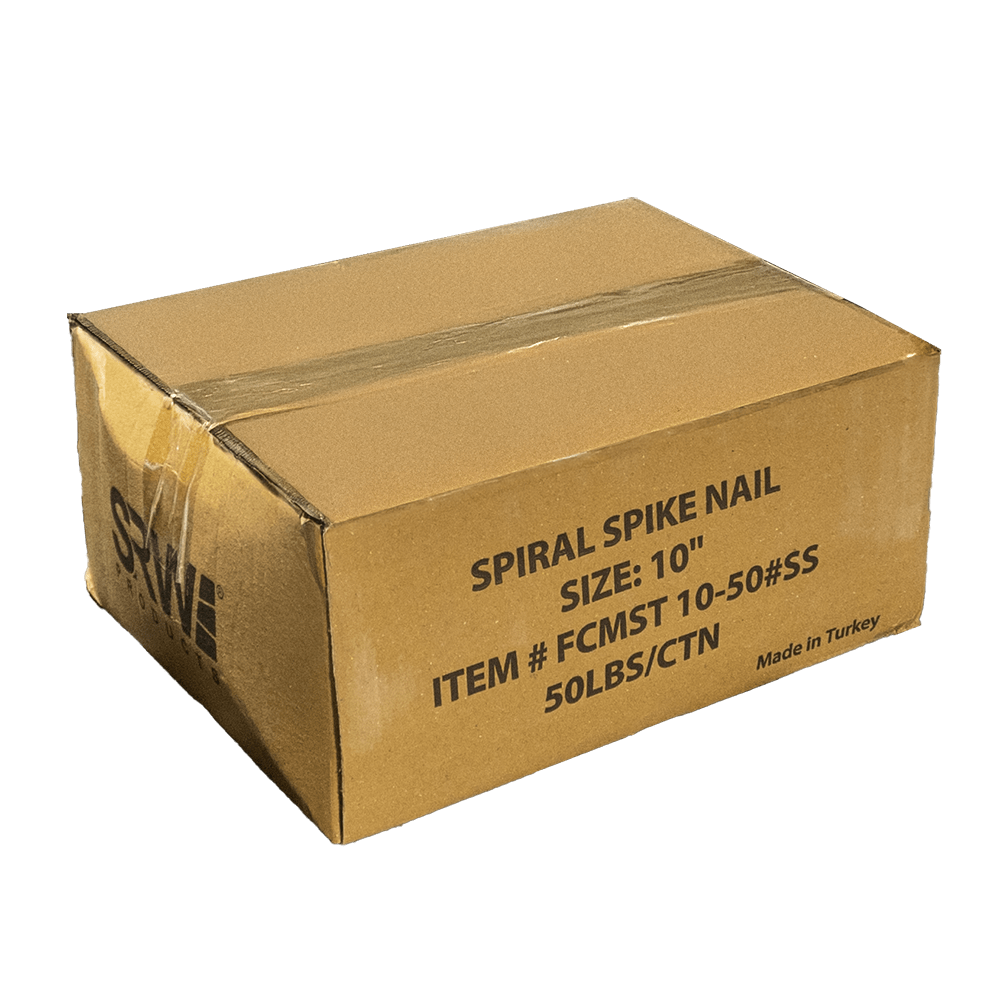 Spikes 50 Lb 250 Ea/ Bx 10" X 1/0G | SPIKE10G250