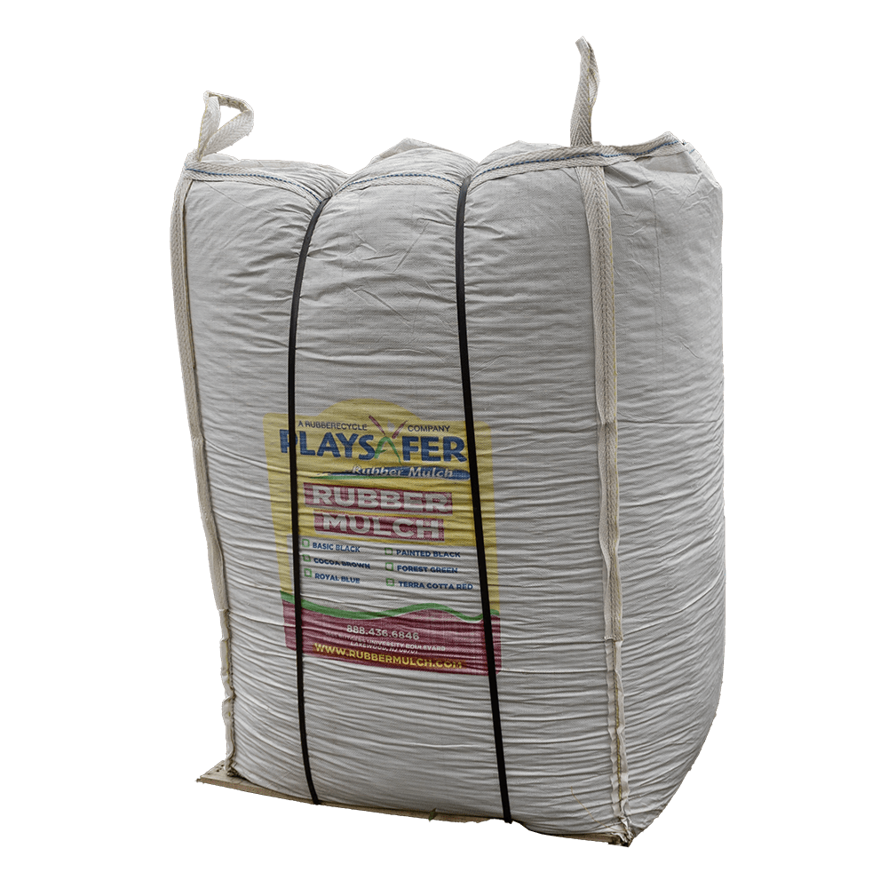 Rubber Mulch Black 2.65Yard | RUBBERBLK