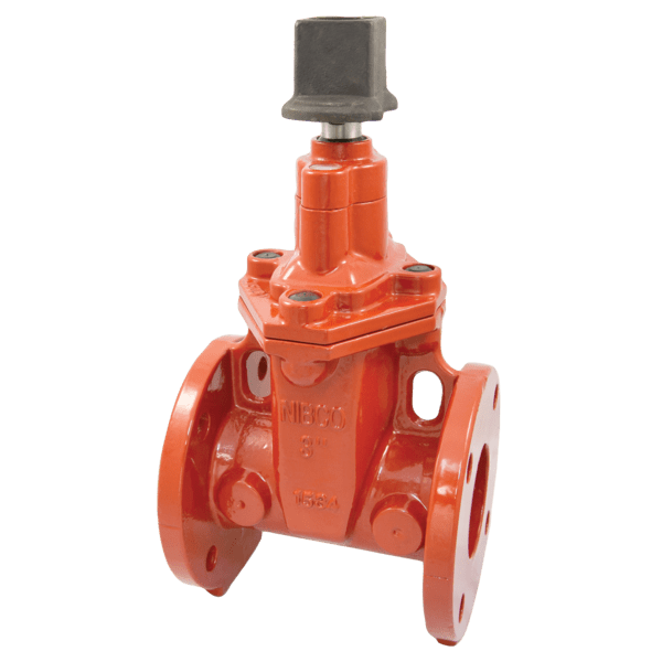 Nibco F-619-RWS-SON Non-Rising Stem Resilient Wedge Gate Valve Ductile Iron 2" Flanged | NSBC07XD