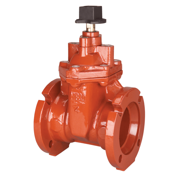 Nibco MJ-619-RWS-SON Non-Rising Stem Resilient Wedge Gate Valve Ductile Iron 8" MJ | NSAC15L