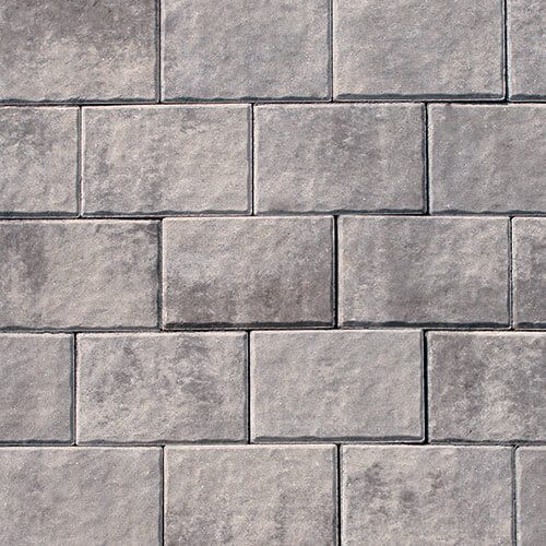 NICOLOCK RIDGE BRICK GRANITE CITY BLEND 110 SF/ PALLET - 400 EA/ PALLET - 3.63 EA/ SF - 10 LR/ PALLET 4-1/2" X 9" X 2-3/8"