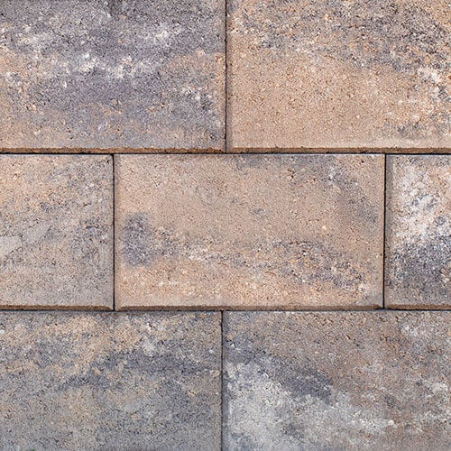 Nicolock Stonegate Cont Wall South Bay Blend - Contemporary - 30 Sf/ Pallet - 60 Ea/ Pallet - 2 Ea/ Sf - 5 Lr/ Pallet |  ST GATE WALL SO BAY