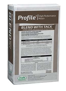 PROFILE BLEND 70/30 MULCH WITH TACK HYDRA MULCH 50 LB | CFHCBTAC350