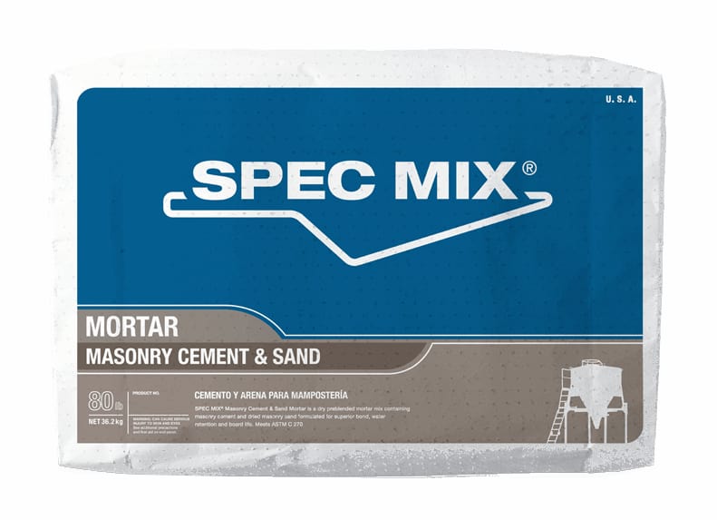 Quikrete Spec Mix Masonry Mortar Type N 42/PAl 80 Lb | MC-04