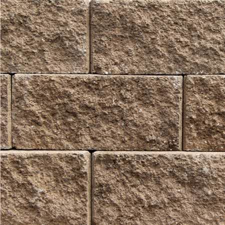 ROCKWOOD PREMIER 9 RETAINING WALL BROWN 40/ PALLET 8" X 18" X 9"