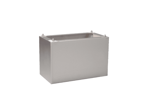 StrongBox W 16" x H 12" x D 15-1/2" Pedestal Riser | PED-16SS